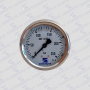 Manometro Ø 63mm - Saida Vertical - 0-250 Bar -  R-1/4 Bsp C/ Glicerina - C/garra - Wika