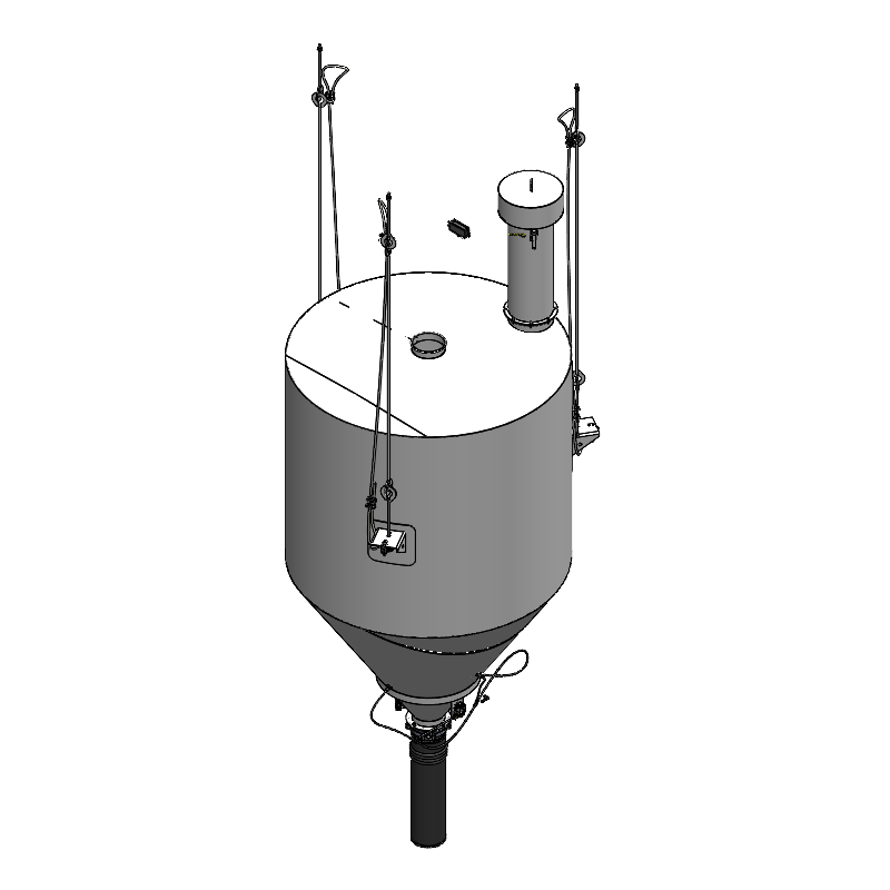 BALANÇA DE CIMENTO 5 TON