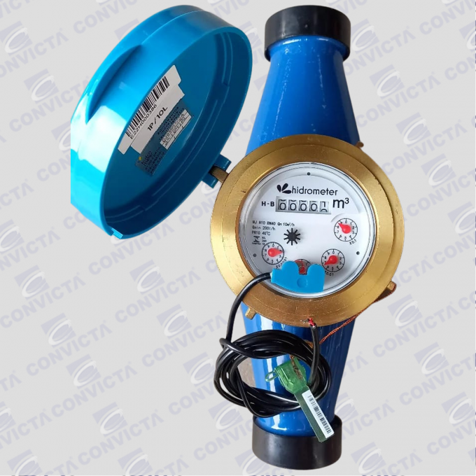 HIDROMETRO MULTIJATO 1.1/2 DN40  1 PULSO/10 LITROS