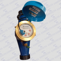 HIDROMETRO MULTIJATO 1.1/2 DN40  1 PULSO/1 LITRO