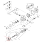 Placa Bimetálica - Bomba Sauer PV23 / Motor TMP089
