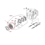 Bloco do Cilindro para Bomba Danfoss T90-100CC