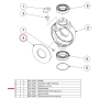 Placa Axial Lisa / Deslizamento pn 720.0002 - bomba pmp pcl 90cc