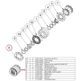 Placa de Válvula / Distribuidora ccw (esquerda) pn 720.0079 - Bomba pmp pcl 90cc
