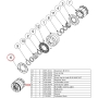Placa de Válvula / Distribuidora ccw (esquerda) pn 720.0079 - Bomba pmp pcl 90cc