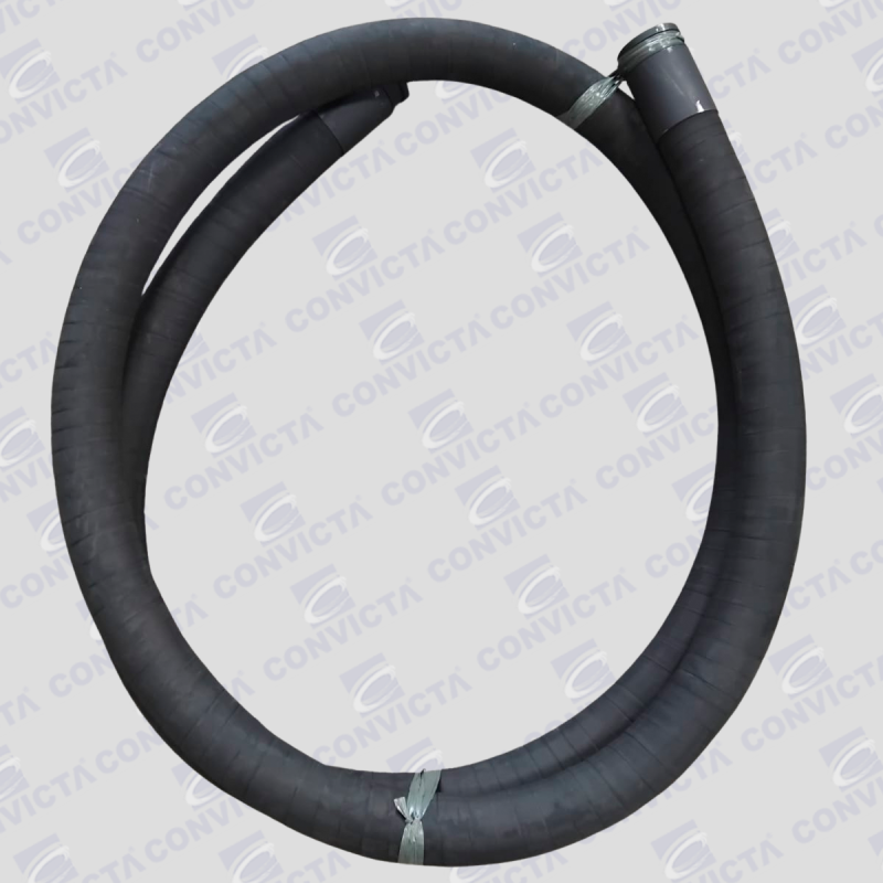 MANGOTE MONTADO 3" X 6800MM 85 BAR 6 TRAMA TEXTIL C/ 2 PONTEIRAS