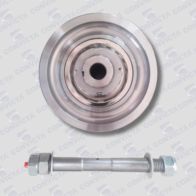 Rolo de Apoio Ø200mm c/ pino Convicta