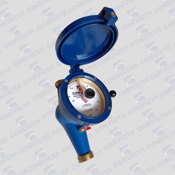 DOSADOR DE AGUA 0-500 LITROS - 1.1/2" P/ CAMINHÃO BETONEIRA