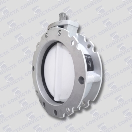 VALVULA BORBOLETA Ø200MM FLANGE/FLANGE VB2F200