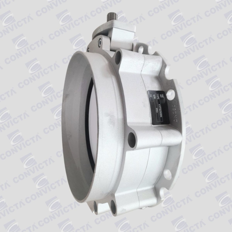 VALVULA BORBOLETA Ø250MM FLANGE/COLARINHO VB1F250