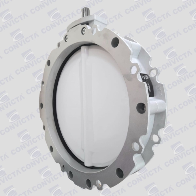 VALVULA BORBOLETA Ø300MM FLANGE/FLANGE VB2F300