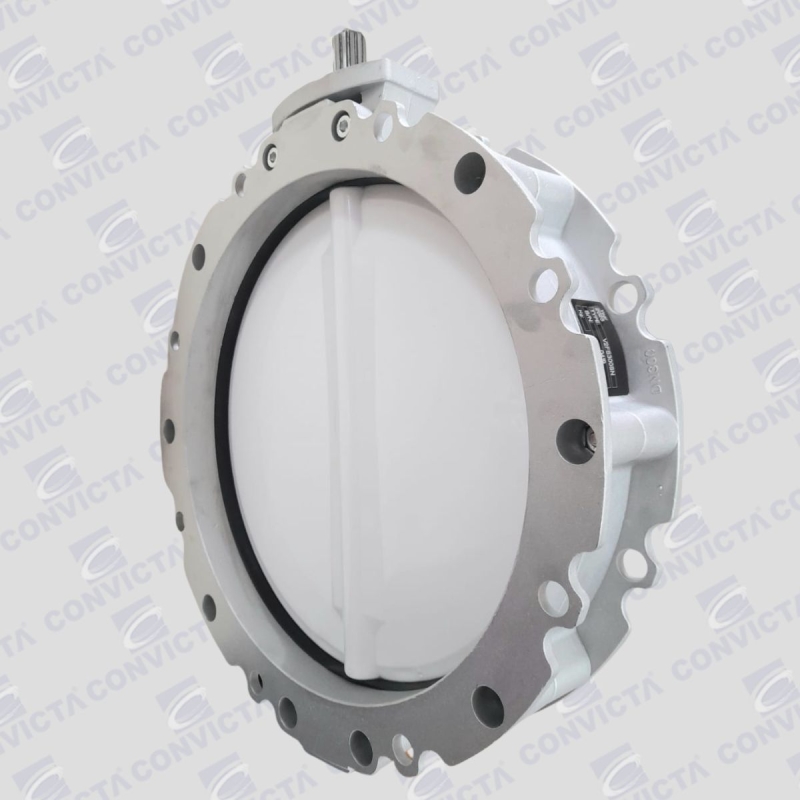 VALVULA BORBOLETA Ø300MM FLANGE/FLANGE VB2F300