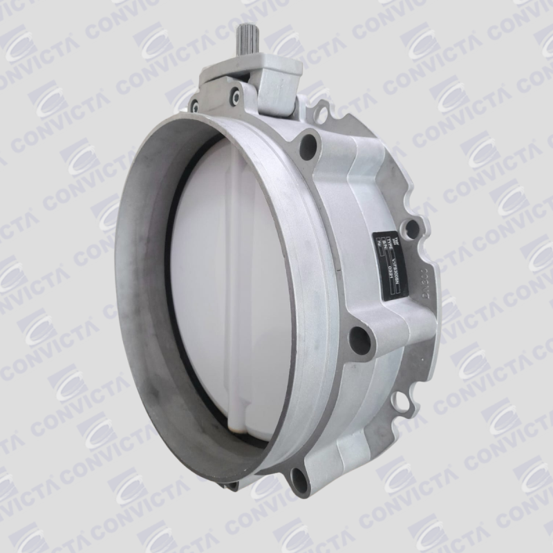 VALVULA BORBOLETA Ø300MM FLANGE/COLARINHO VB1F300