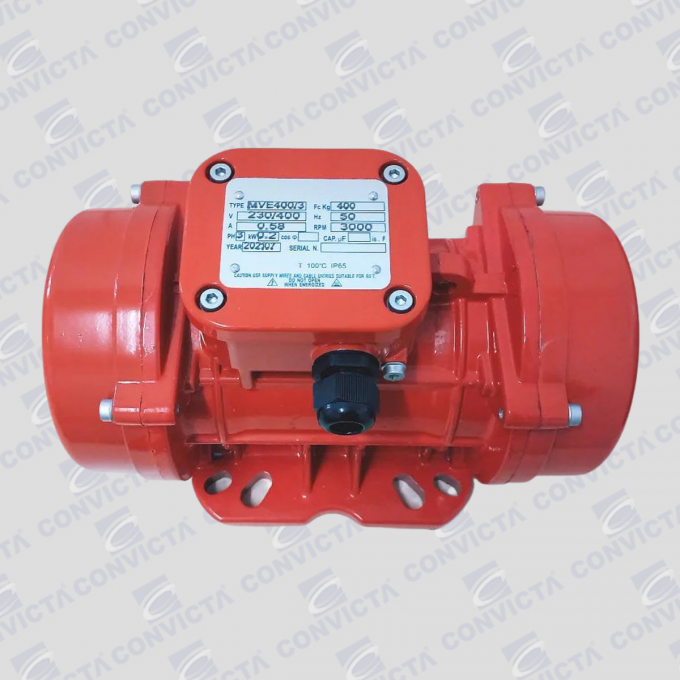 Motovibrador Eletrico MVE400/3 400 KGF 220/380V Trifásico
