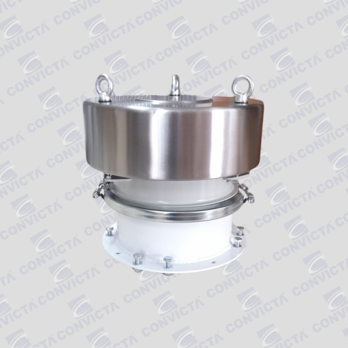 VALVULA DE SEGURANÇA PARA SILO COM FLANGE PARAFUSO VCP2731C