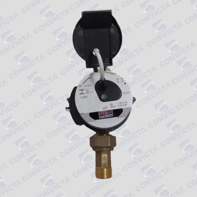 Hidrometro Unijato Magnetico 3/4 Maxcan 80p/l Mc34udd-ehp com conexões