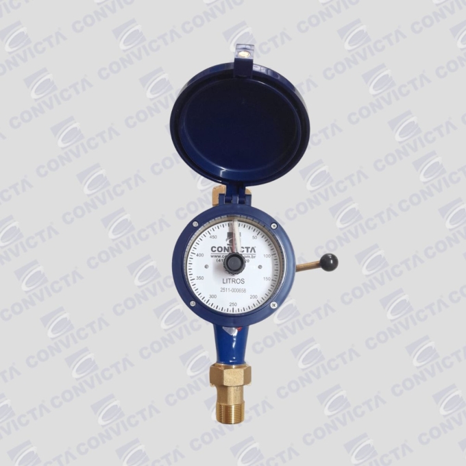 DOSADOR DE AGUA 0-500 LITROS - 1.1/2" P/ CAMINHÃO BETONEIRA