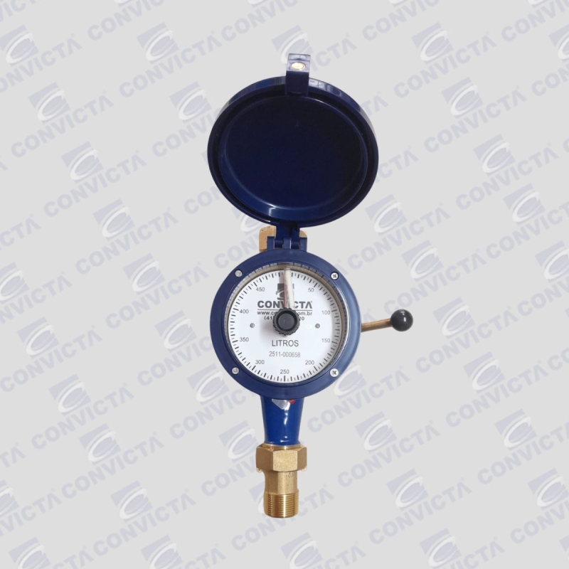 DOSADOR DE AGUA 0-500 LITROS - 1.1/2" P/ CAMINHÃO BETONEIRA