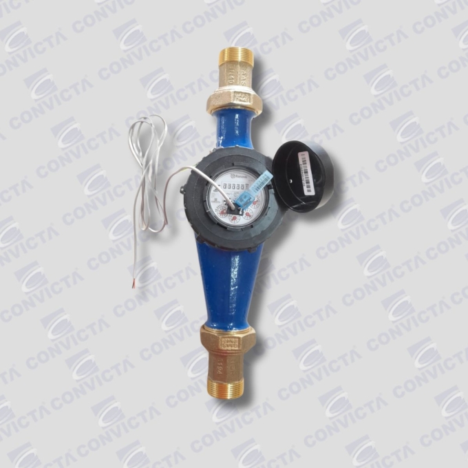 Hidrômetro Multijato 1.1/2 dn40  1 pulso/10 litros - Renova