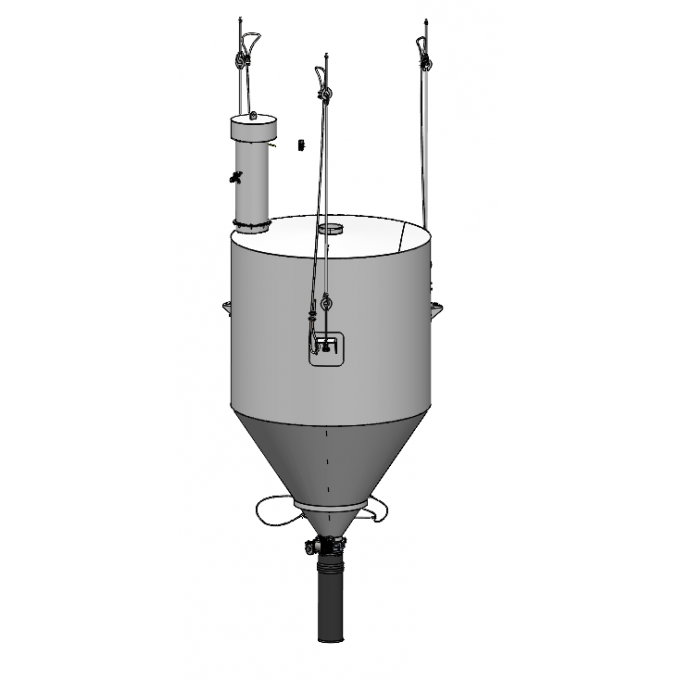 BALANÇA DE CIMENTO 5 TON