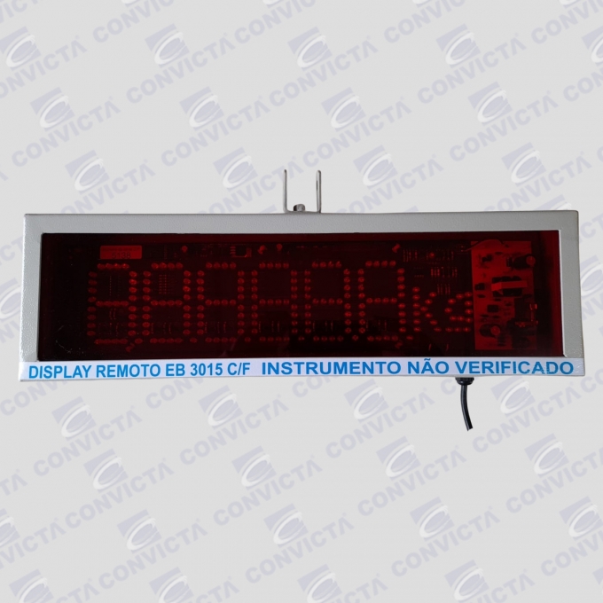 REPETIDOR DIGITAL P/ CENTRAL CONCRETO C/ SUPORTE EB 3015 LED