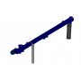 ROSCA TRANSPORTADORA CVTA Ø219 X 4500MM - 7,5CV - COM FLANGE